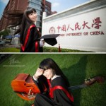 图：人大女神康逸琨网络爆红