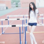 上大校花郭阮婷日式写真 清纯妩媚并存