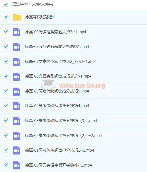 高中英语 2021高考英语二三轮复习联报班 徐磊第8张
