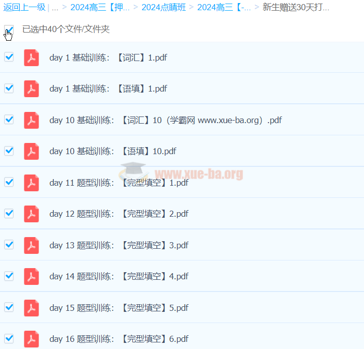 王赞英语 2024高三高考英语押题点睛班 百度网盘第3张 - 学霸网 王赞英语 2024高三高考英语押题点睛班