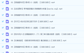 2024初二语文 柳宁语文 A+春季班(春下)