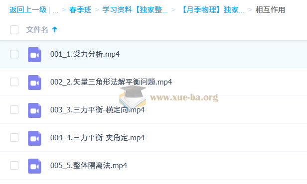 2025高中高一物理 许纪跃物理全年 百度网盘第6张 - 学霸网