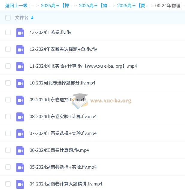 2025高三高考物理 夏梦迪 梦想典当铺 百度网盘第10张 - 学霸网