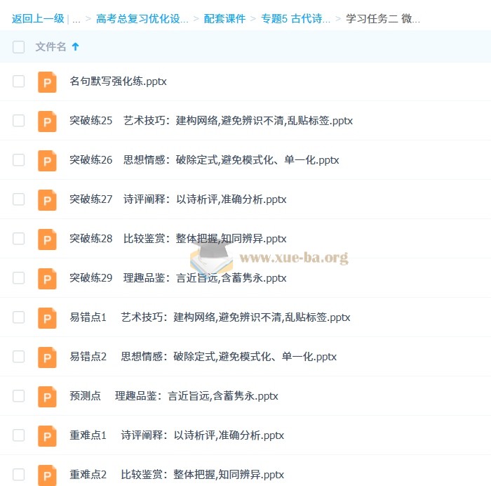 2025高考语文总复习优化设计二轮用书 语文(PPT+word)第2张 - 学霸网