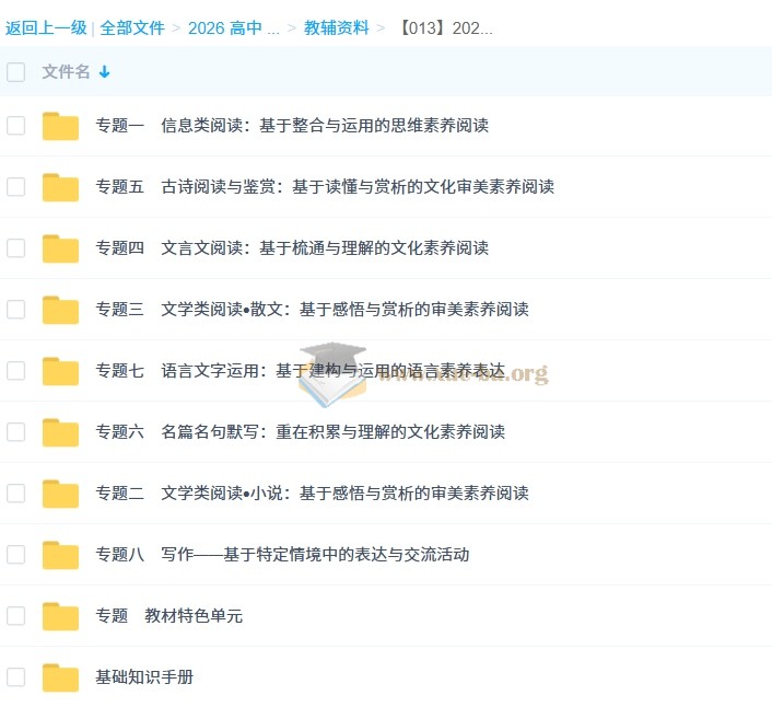 2026高中语文 全程复习方略强基版第1张 - 学霸网