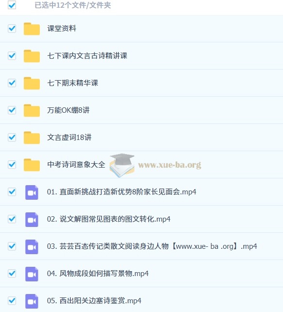 初中语文 2025暑人文博学8阶1期第1张 - 学霸网