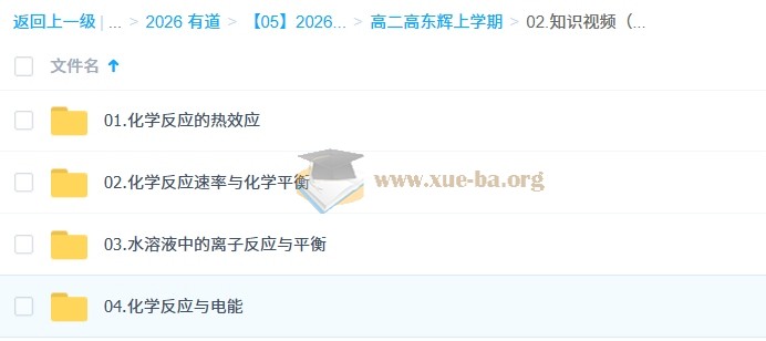 高东辉 2026高中 高二化学 上学期 更新中第3张 - 学霸网