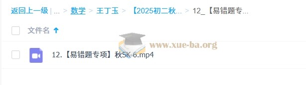 王丁玉 2025-2026初中初二数学 秋上 数理思维自主学习·SK(4期)第2张 - 学霸网