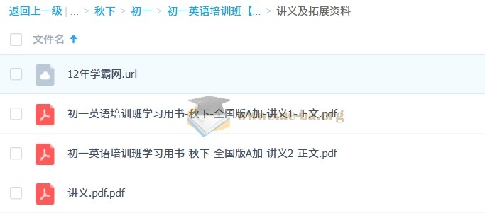 刘飞飞 初中英语 2024-2025 初一英语培训班【秋下·全国版A+】第3张 - 学霸网