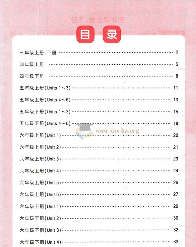 阳光同学小学毕业升学 小升初 教材知识梳理第3张 - 学霸网