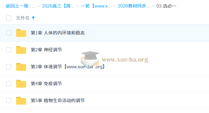 周芳煜 煜姐 2026高三高考生物 一轮 百度网盘第7张 - 学霸网