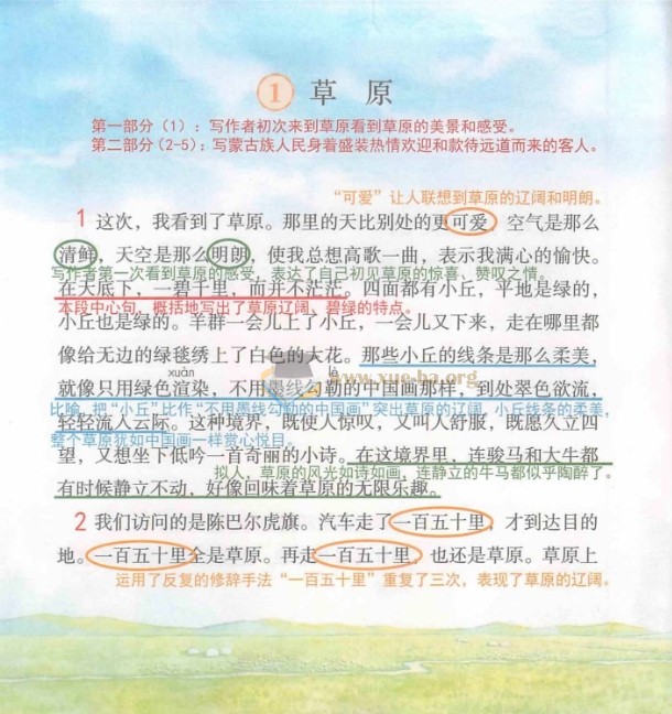 25秋 小学语文 1-6年级课堂笔记 百度网盘第3张 - 学霸网