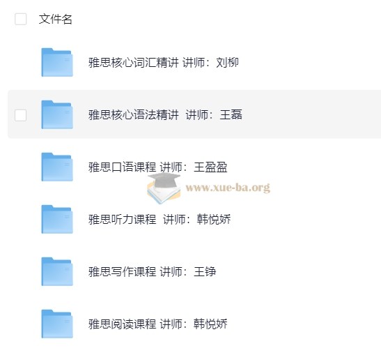 新东方雅思全能7分旗舰外教VIP全程班 价值4880元【37.43 GB】第2张 - 学霸网