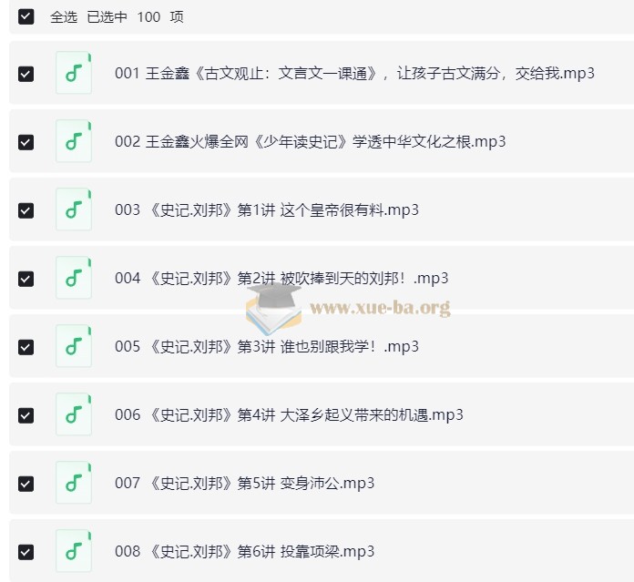 2025王金鑫领读课程全集第3张 - 学霸网