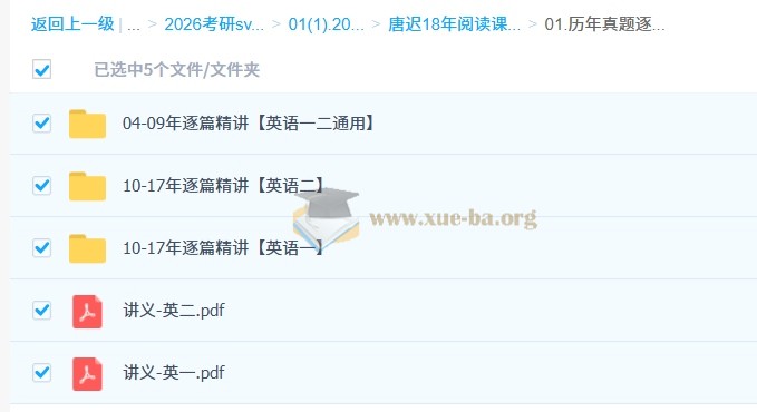 唐迟 考研英语 18年阅读课【封神版】第3张 - 学霸网