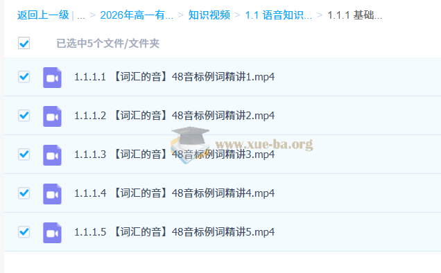 高中英语 2026年高一英语 赵晨曦 上学期 知识视频 规划服务第2张 - 学霸网