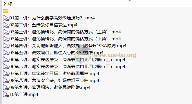10倍沟通技巧第1张 - 学霸网