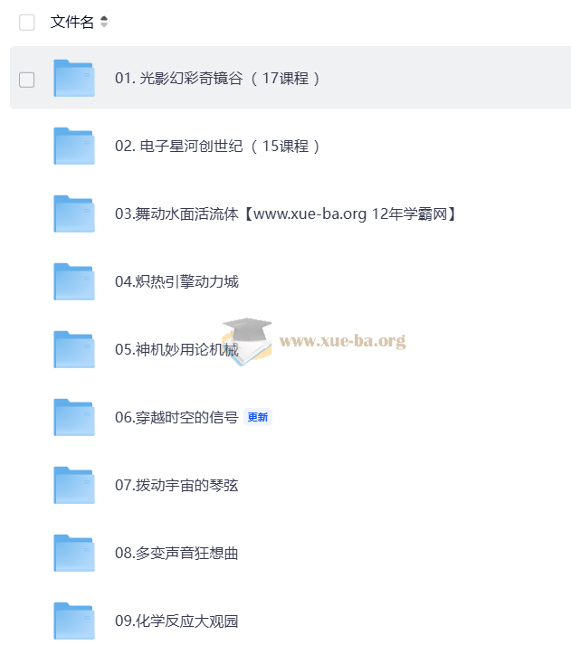 学而思科技博物9大主题 1-6年级第1张 - 学霸网