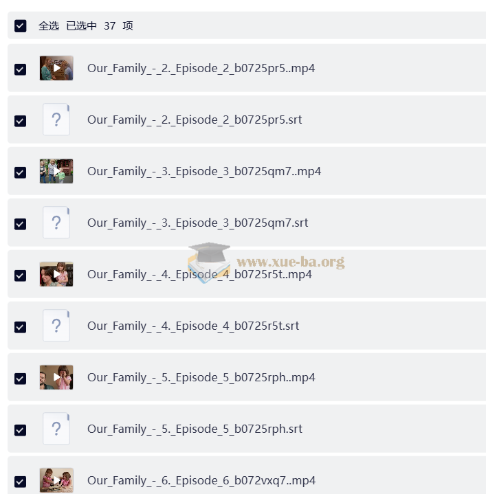 BBC儿童家庭情景剧 我们一家 Our Family (1-6季+特辑)第3张 - 学霸网