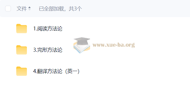 2027 大学考研英语 王江涛-易熙人 百度网盘第4张 - 学霸网