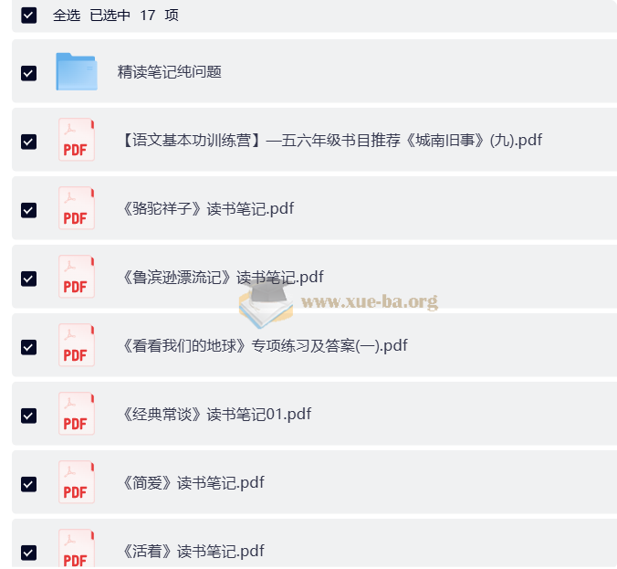 50部名著精读笔记 大合集第3张 - 学霸网