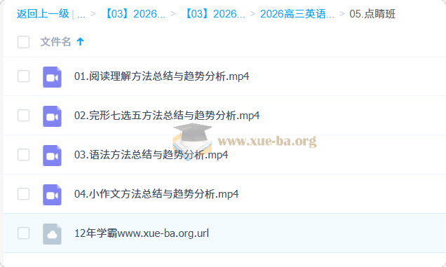 郭艺 2026高三高考英语 一二三轮全程第2张 - 学霸网