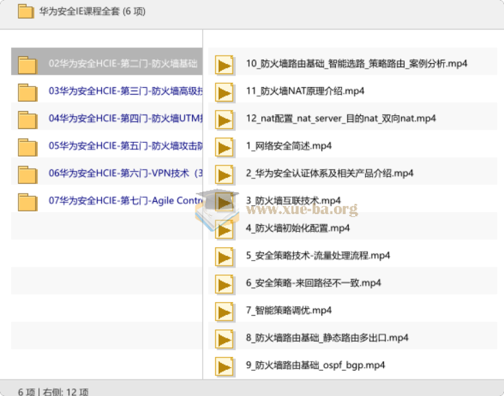华为安全IE课程全套第1张 - 学霸网