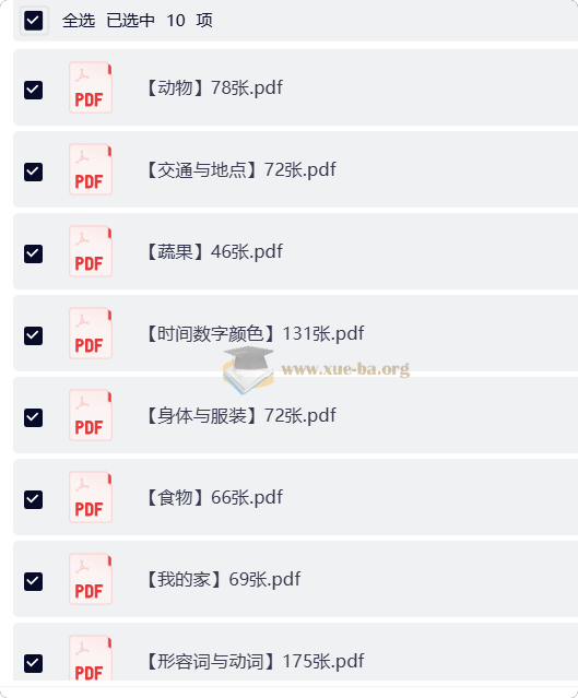 全网最好的800单词卡片,完美打印版+高效背词神器第2张 - 学霸网