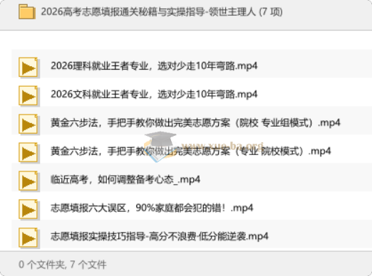 2026高考志愿填报通关秘籍与实操指导第1张 - 学霸网