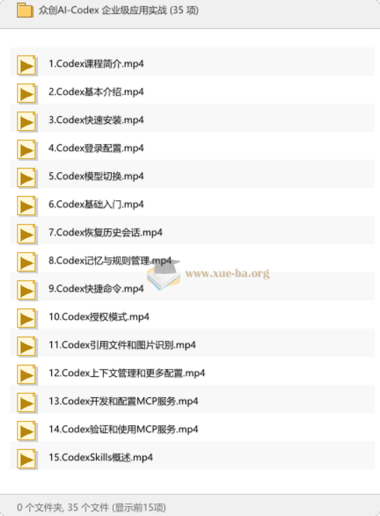 AI Codex 企业级应用实战第1张 - 学霸网