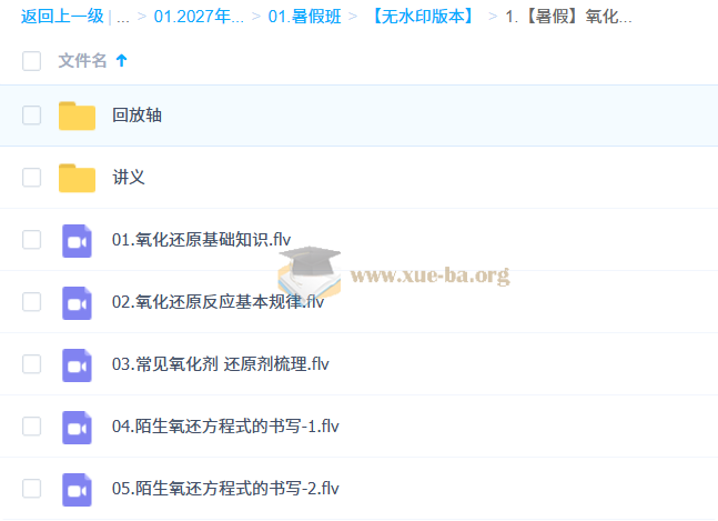 2027高三高考化学 李政 暑假班第2张 - 学霸网