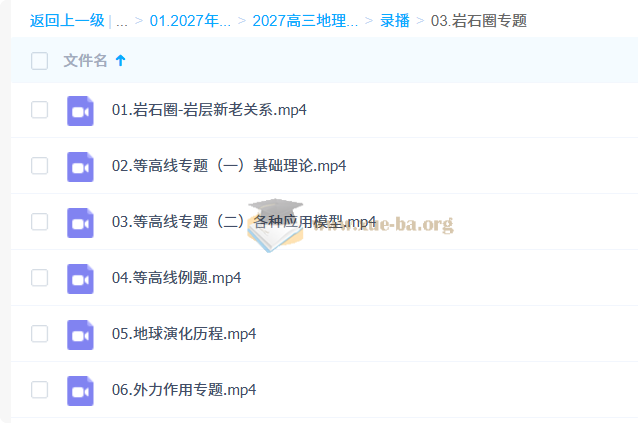 2027高三高考地理 刘勖雯 一轮第4张 - 学霸网