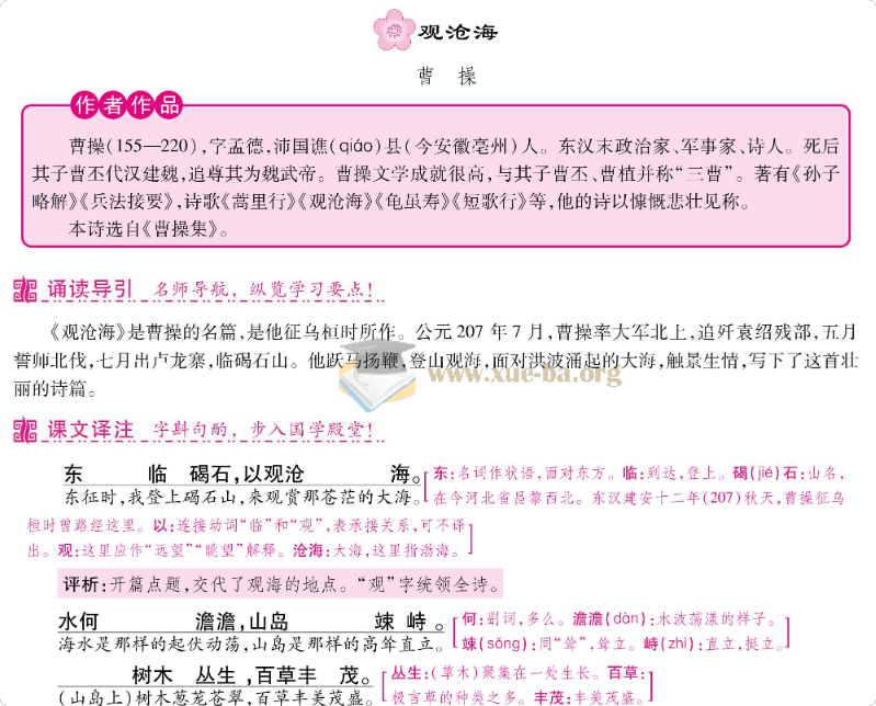 2026初中语文 古诗词鉴赏+答题技巧 中考版第2张 - 学霸网