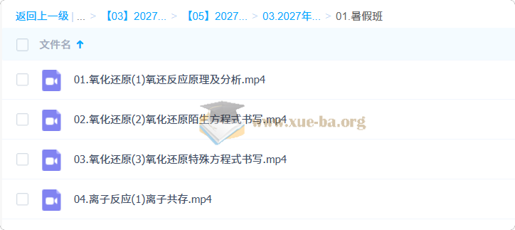 2027 高三高考化学 张苗苗 一轮暑假班第1张 - 学霸网