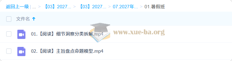 2027高三高考英语 朱汉琪 暑假班第1张 - 学霸网