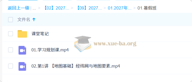 2027高中高二地理 王媛韬 暑假班第1张 - 学霸网