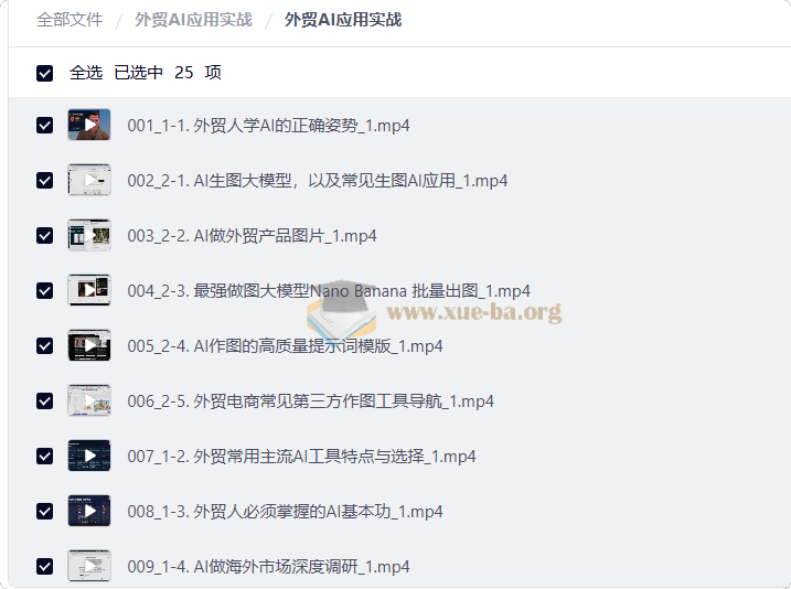 外贸AI应用实战第1张 - 学霸网