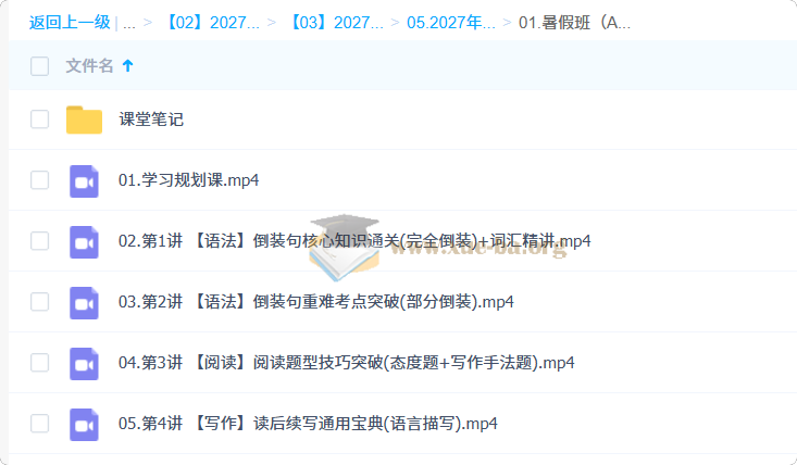 2027高中高二英语 何红艳 暑假班(A+)(A)第1张 - 学霸网