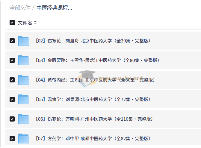 中医经典课程 【100套中医课程+教程】 中医经典(零基础入门 理论+实践讲解)第1张 - 学霸网