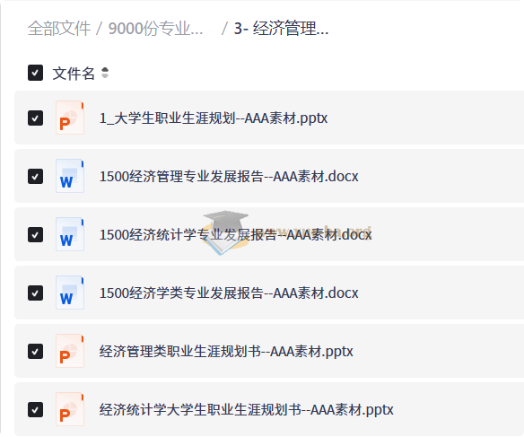 9000份专业职业生涯规划书【word➕ppt】第5张 - 学霸网