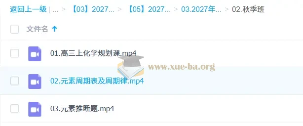 2027 高三高考化学 张苗苗 一轮秋季班第1张 - 学霸网