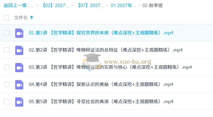 2027高中高二政治 周峤矞 一轮暑假班秋季班