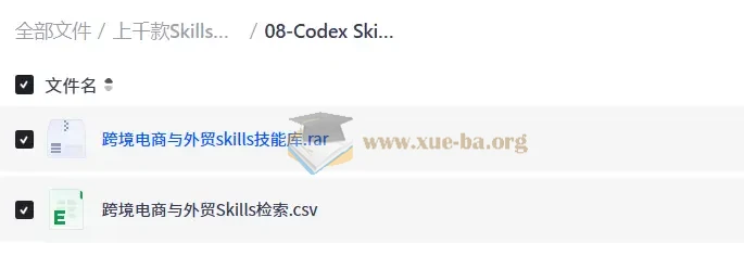 上千款Skills技能合集包,一站式技能进阶资源库第4张 - 学霸网
