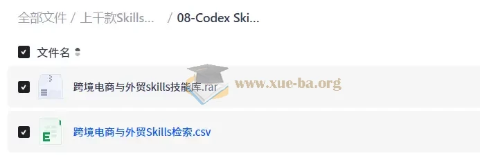 上千款Skills技能合集包,一站式技能进阶资源库第6张 - 学霸网