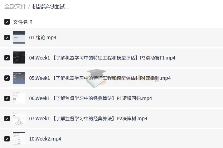 机器学习面试算法课|高频考点解析(Python实战+LeetCode题库+大厂通关)