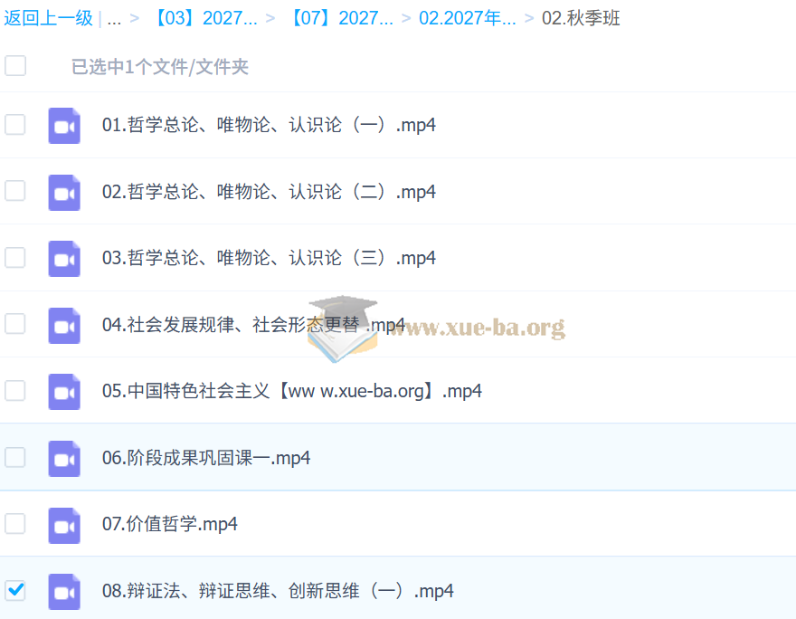 2027高三高考政治 朱法垚 一轮秋季班